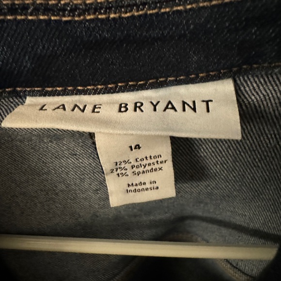 Lane Bryant denim jean jacket size M coat - Picture 3 of 3